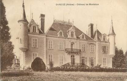 CPA FRANCE 69 " Dareizé, Château De Montelus"