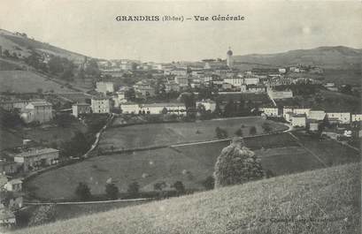 CPA FRANCE 69 "Gandris, Vue générale"