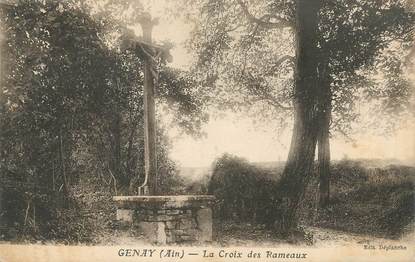CPA FRANCE 69 "Genay, La Croix des Rameaux"