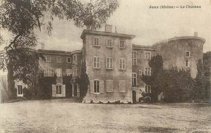 CPA FRANCE 69 "Joux, Le château"