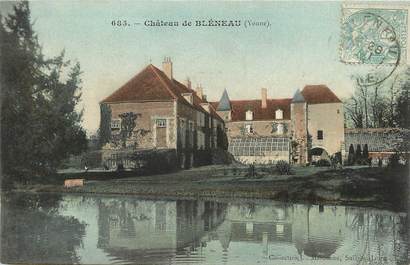 / CPA FRANCE 89 "Château de Bléneau"