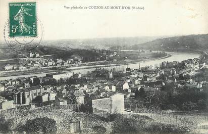 CPA FRANCE 69 "Couzon au Mont d'Or, Vue générale"