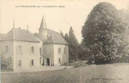 CPA FRANCE 69 " La Girardière par Charentay"