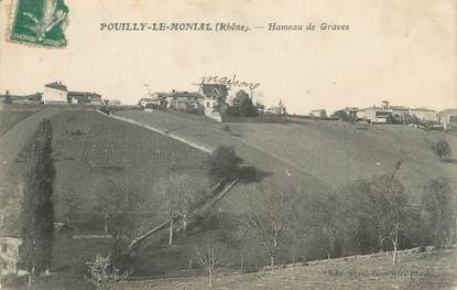 CPA FRANCE 69 " Pouilly le Monial, Hameau de Graves"