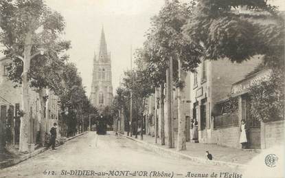 CPA FRANCE 69 " St Didier au Mont d'or"