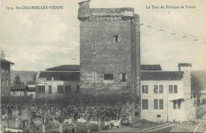 CPA FRANCE 69 " Ste Colombe les Vienne, La Tour Philippe de Valois"