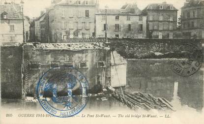 / CPA FRANCE 02 "Soissons, le pont Saint Waast"