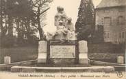 69 RhÔne CPA FRANCE 69 "Villié Morgon, Parc public et monument aux morts"