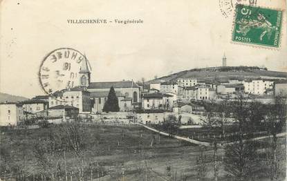 CPA FRANCE 69 "Villechenève, Vue générale"