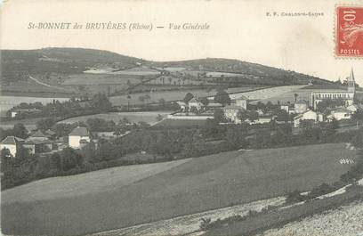 CPA FRANCE 69 "St Bonnet des Bruyères, Vue générale"