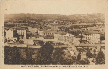 CPA FRANCE 69 "St Foy l'Argentière, Hospice de l'Argentière"