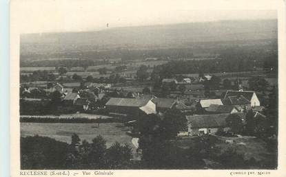 CPA FRANCE 71 "Reclesne, vue générale"