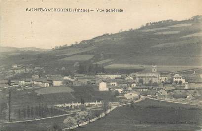 CPA FRANCE 69 " Ste Catherine, Vue générale "