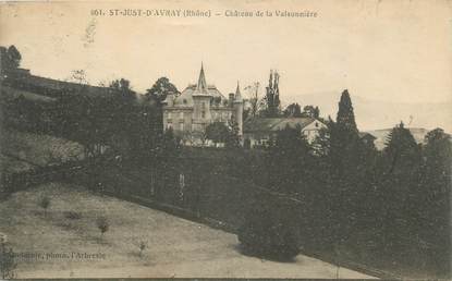 CPA FRANCE 69 " St Just d'Avray, Château de Valsonnière"