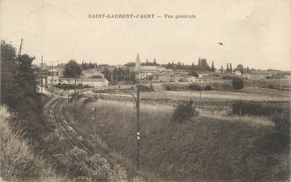 CPA FRANCE 69 " St Laurent d'Agny, Vue générale"