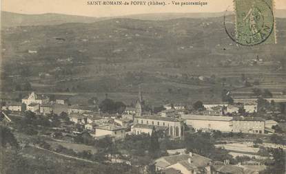 CPA FRANCE 69 " St Romain de Popey, Vue panoramique"