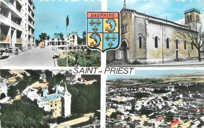 CPSM FRANCE 69 " St Priest, Vues"