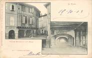 81 Tarn CPA FRANCE 81 "L'Isle sur Tarn, vieilles maisons et les couverts"