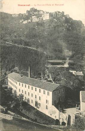 CPA FRANCE 81 "Mazamet, le Pont de l'Oule et hautpoul"