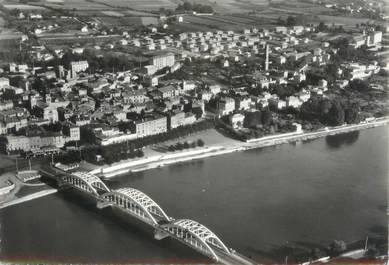 CPSM FRANCE 69 "Neuville sur Saône, Vue aérienne"