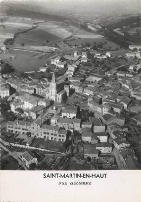 CPSM FRANCE 69 "St Martin en Haut, Vue aérienne"