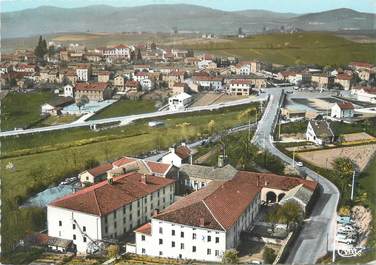 CPSM FRANCE 69 "St Martin en Haut, Vue panoramique aérienne"