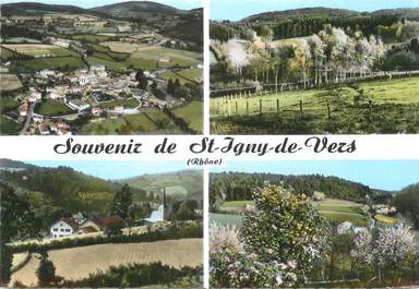 CPSM FRANCE 69 "St Igny de Vers, Vues"