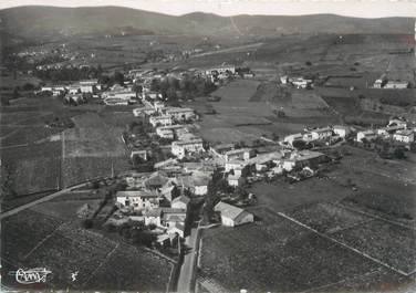 CPSM FRANCE 69 " Villie Morgon, Vue panoramique aérienne"