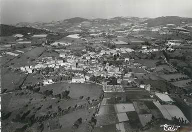 CPSM FRANCE 69 " Villechenève, Vue panoramique aérienne"