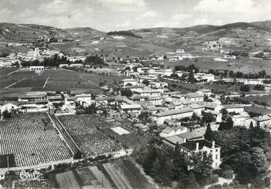 CPSM FRANCE 69 "Fleurie, Vue aérienne"