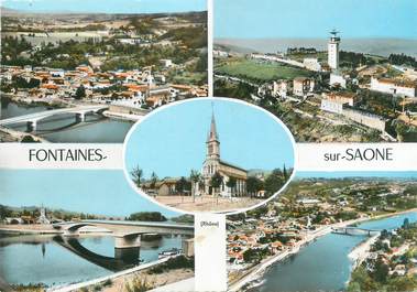 CPSM FRANCE 69 "Fontaines sur Saône"