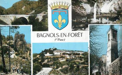 / CPSM FRANCE 83 "Bagnols en Forêt"