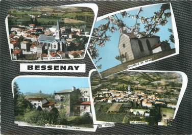 CPSM FRANCE 69 " Bessenay, Vues"