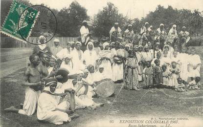CPA FRANCE 94 " Nogent, Exposition coloniale, Races Sahariennes "