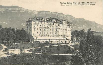 CPA FRANCE 73 " Aix les Bains, Hôtel Mirabeau"