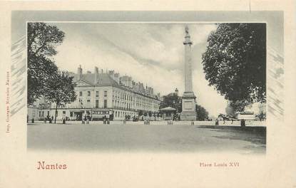 CPA FRANCE 44 " Nantes, La Place Louis XVI"