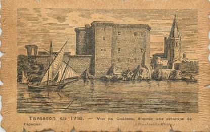 CPA FRANCE 13 " Tarascon, Vue du château en 1715"