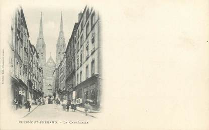 CPA FRANCE 63 " Clermont Ferrand, La Cathédrale"