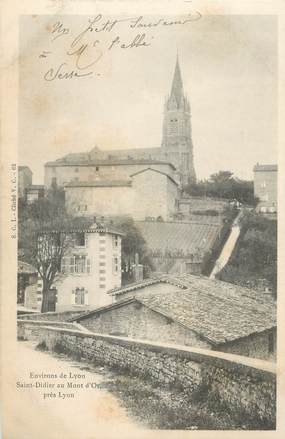 CPA FRANCE 69 " St Didier au Mont d'Or"