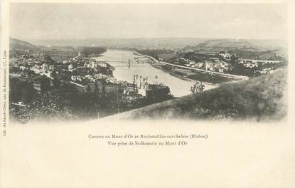 CPA FRANCE 69 " Couzon au Mont d'Or et Rochetaillée sur Saône"