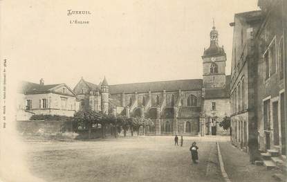 CPA FRANCE 70 " Luxeuil , L'église"