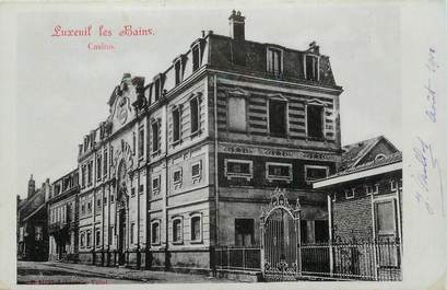 CPA FRANCE 70 " Luxeuil les Bains, Le casino"