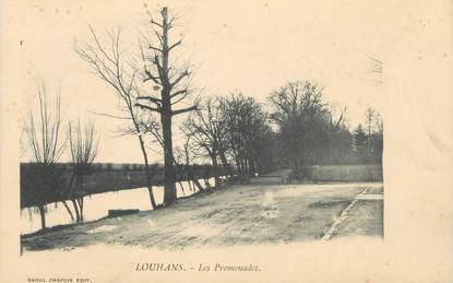 CPA FRANCE 71 " Louhans, Les Promenades"