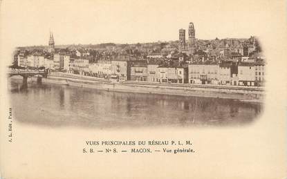 CPA FRANCE 71 " Macon, Vue générale"