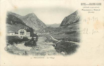 CPA FRANCE 73 " Pralognan, Le village"