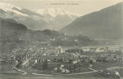 CPA FRANCE 73 " Albertville, Vue générale"