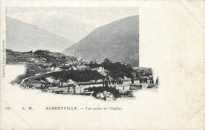 CPA FRANCE 73 " Albertville, Vue prise de l'église"