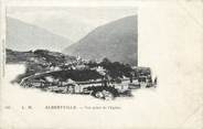 73 Savoie CPA FRANCE 73 " Albertville, Vue prise de l'église"