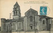 19 Correze / CPA FRANCE 19 "Uzerche, l'église"