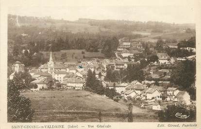CPA FRANCE 38 " St Geoire en Valdaine, Vue générale"